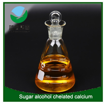 Sugar alcohol chelated calcium